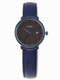 Soue A Basics Blau x Schwarz x Blau Leder, Damen 30 mm