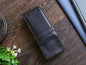 TERASAKI LEATHER PEN CASE – BLACK