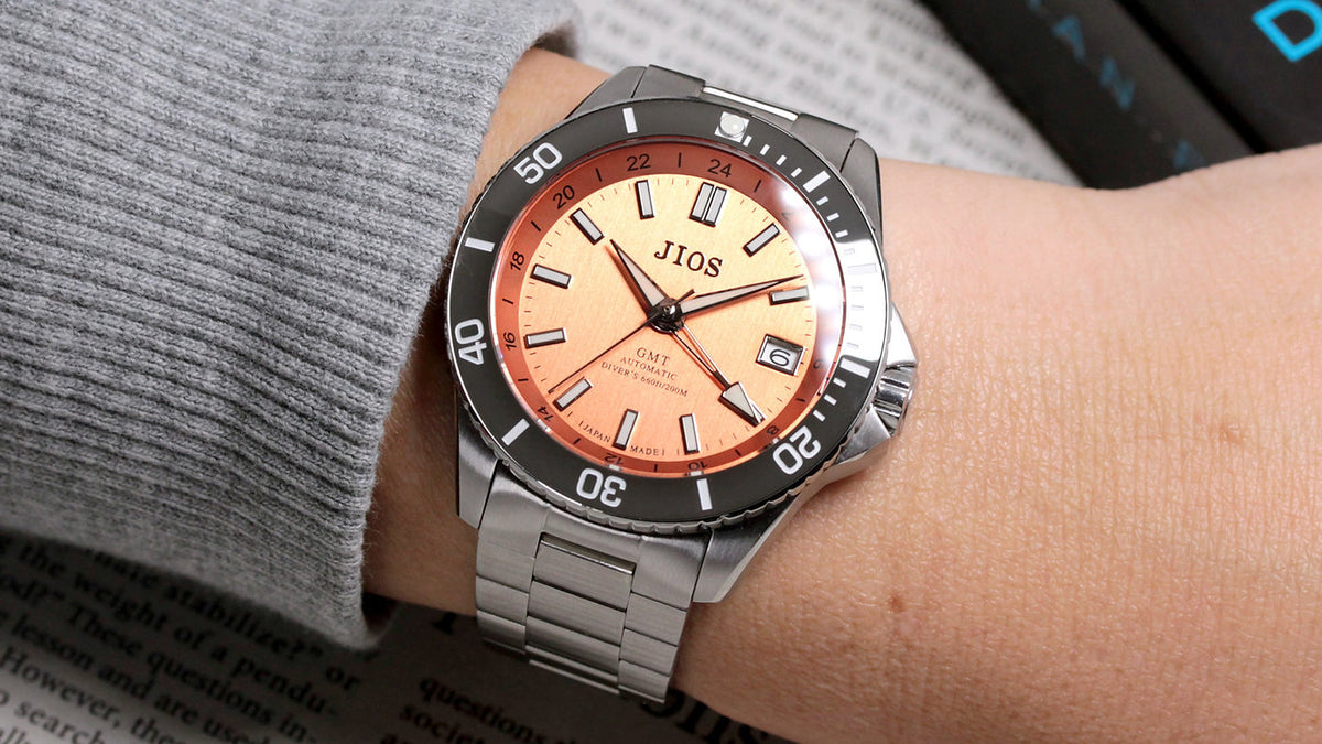 JIOS GMT Diver's 104 Biwa Trout / Truite