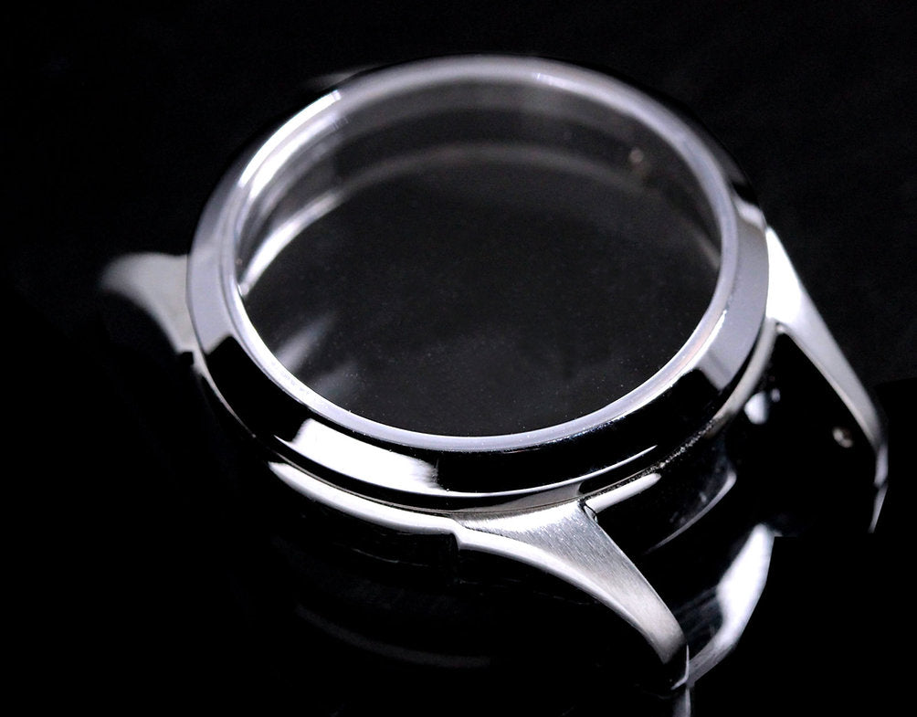 JIOS AWAZU „Biwa-Salmon“ x Roségold-Gehäuse & Zeiger x braunes Leder