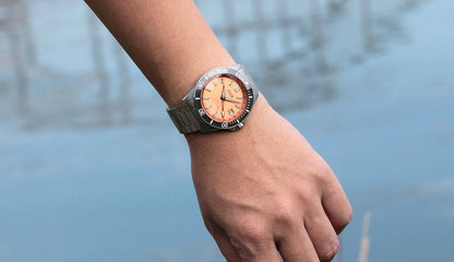 JIOS GMT Diver's 104 Biwa Trout / Truite