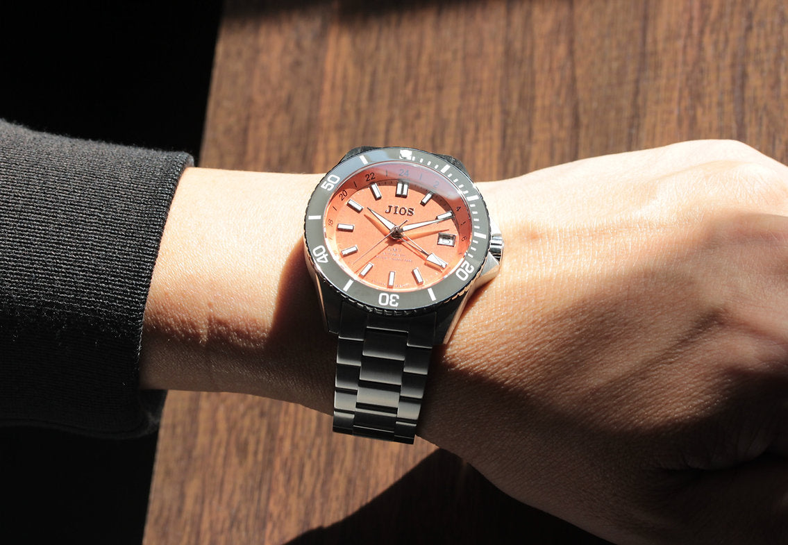JIOS GMT Diver's 104 Biwa Trout / Truite