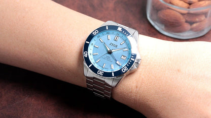 JIOS GMT Diver's 104 Lake Biwa Blue