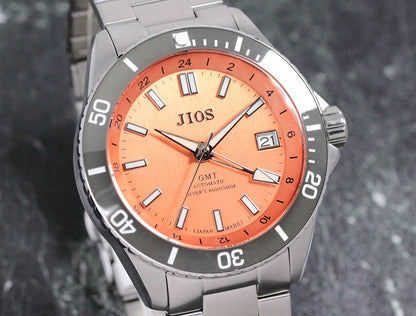 JIOS GMT Diver's 104 Biwa Trout / Truite