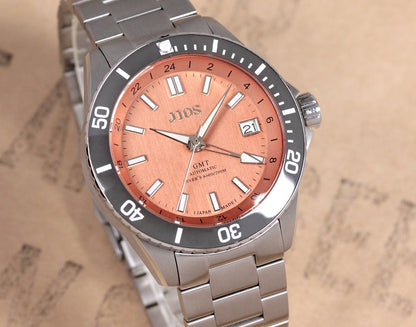 JIOS GMT Diver's 104 Biwa Trout / Truite