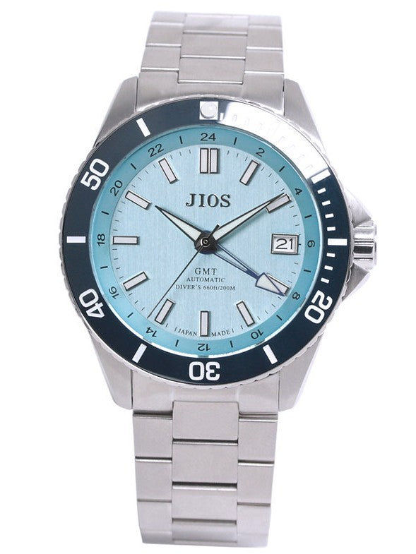 JIOS GMT Diver's 104 Lake Biwa Blue