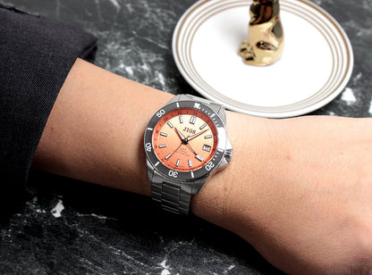 JIOS GMT Diver's 104 Biwa Trout / Truite