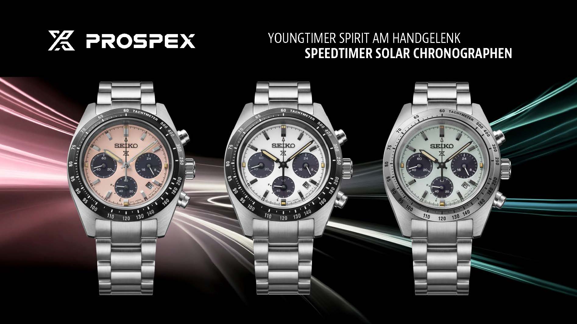 AKIRA HIGH&LOW フリスビー Seiko Prospex Speedtimer Solar Chronograph „Mint“ SSC965P1