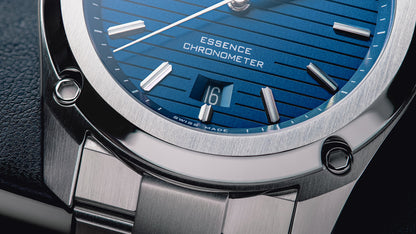 Formex Essence 41 Chronomètre automatique "Bleu" 41mm bracelet en acier