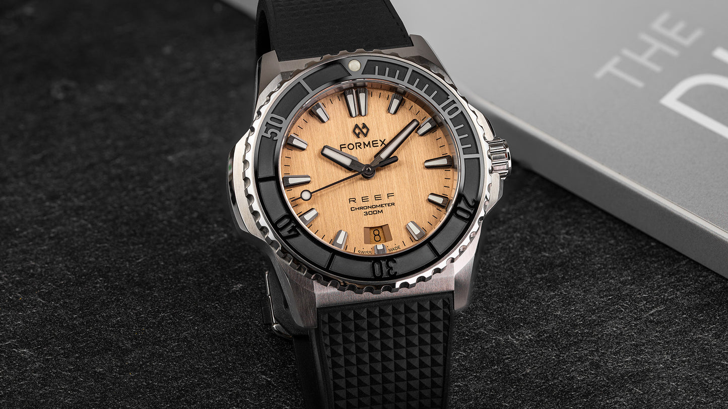 Formex REEF 39,5mm Automatik COSC 300M "Radiant Bronze"