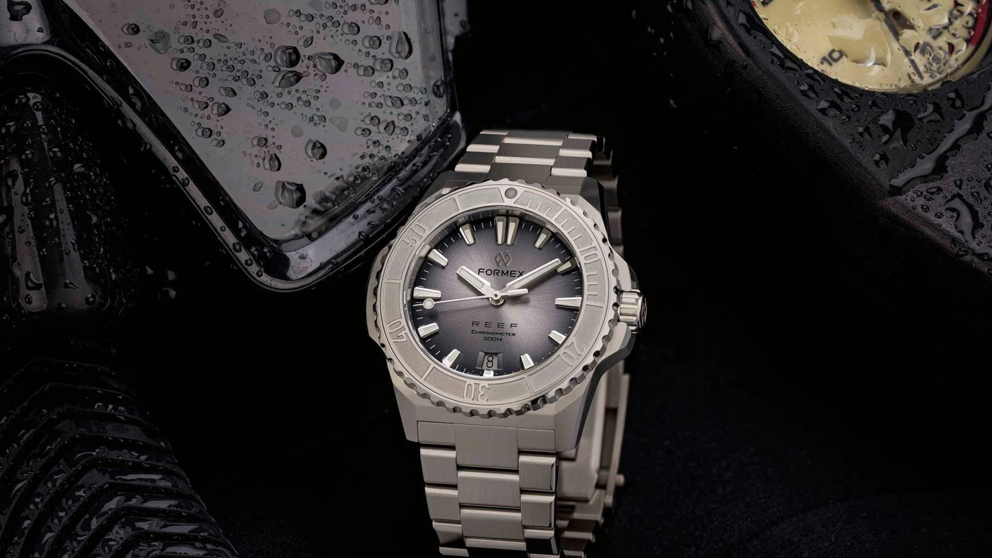 Formex REEF 39,5mm Automatik COSC 300M "Silber"