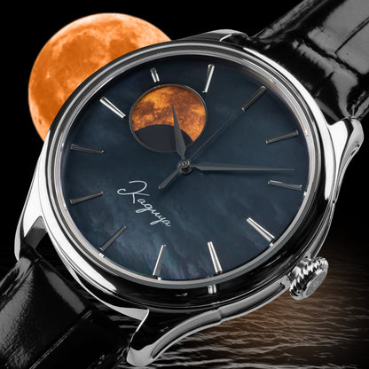 WANCHER Dream Moonphase Kaguya SUIGETSU Tsukimi, Frontalansicht liegend