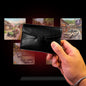 Wancher Wan-Links Meishi Leather Card Case (Black)