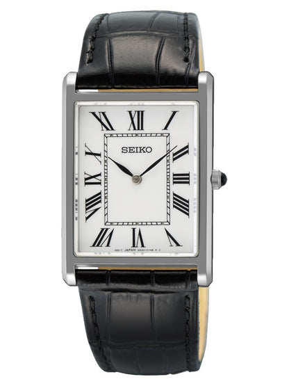 Seiko SWR103P1 – Klassik, rechteckig, zeitlos – NEUHEIT
