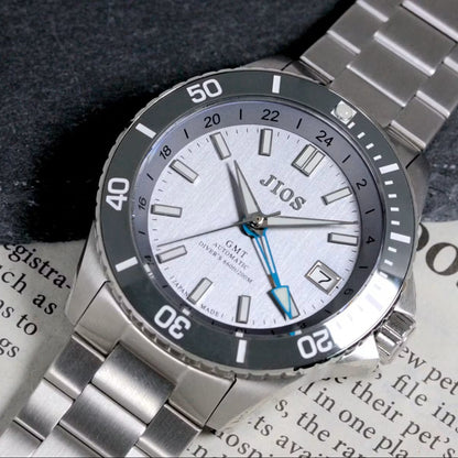 JIOS GMT Diver's 104 Biwako Haze / Nebel