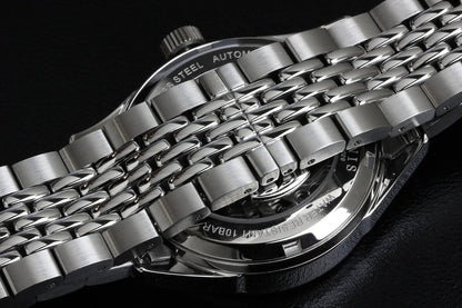 KNIS Automatik KODOU Small Seconds mit Lachsrosa Zifferblatt 38 mm