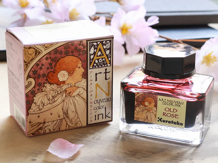 KURETAKE ART NOUVEAU COLOR INK – OLD ROSE