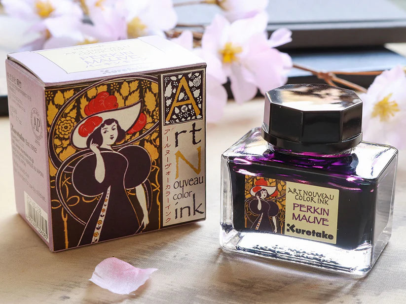 KURETAKE ART NOUVEAU COLOR INK – PERKIN MAUVE