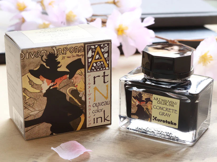 KURETAKE ART NOUVEAU COLOR INK – CONCRETE GRAY
