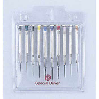 MKS Meikosha – 10-teiliges Präzisions-Schlitzschraubendreher-Set