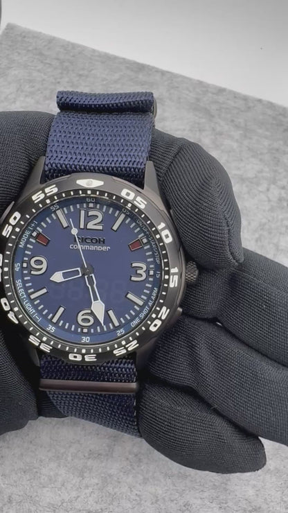 Ricoh Commander 660 – Solar/Hybrid Field JDM Watch – Full Set (2016, Made in Japan)