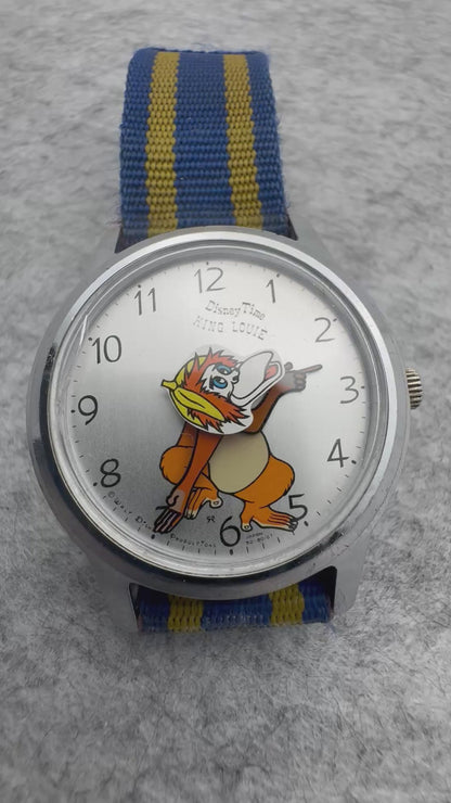Seiko Tomony Disney Time „King Louie" Ref. 5000-8000 – Handaufzug – 1970er Jahre