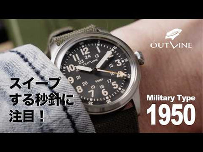 Outline Military Typ 1950 - Black - 24H