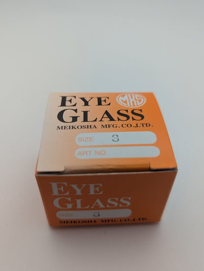 MKS 15710 Kizumi Watchmaker's Loupe No. 3.0 (approx. 4.4x) – Eyeglass Loupe for Overview and Case Work | Meikosha, Made in Japan