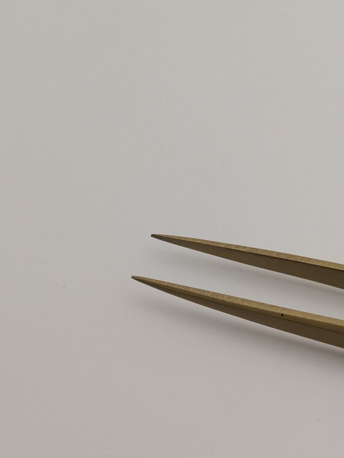 ANEX No.222 Brass Tweezers 140 mm, Anti-magnetic – Scratch-resistant for Batteries and Movement Parts | Made in Japan (Tsubame-Sanjo)