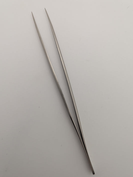 ANEX No.206 Präzisionspinzette 140 mm, extra feine lange Spitze – Edelstahl SUS304 | Made in Japan (Tsubame-Sanjo)