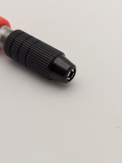 ANEX No.98-RST Pinvise (Pinvise) 0.1-3.2 mm with Rubber Grip and Collet Holder | Made in Japan (Tsubame-Sanjo)