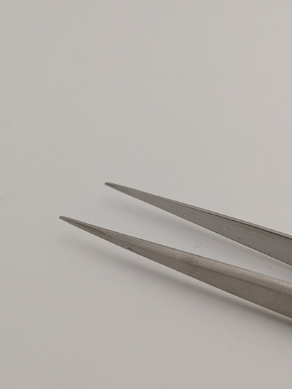 ANEX No.206 Precision Tweezers 140mm, Extra Fine Long Tip - Stainless Steel SUS304 | Made in Japan (Tsubame-Sanjo)