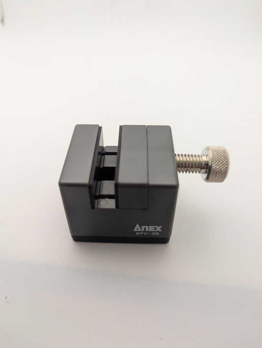 ANEX APV-35 Mini-Band Vise 35 mm – Band Holder for Metal Band Shortening | Made in Japan (Tsubame-Sanjo)