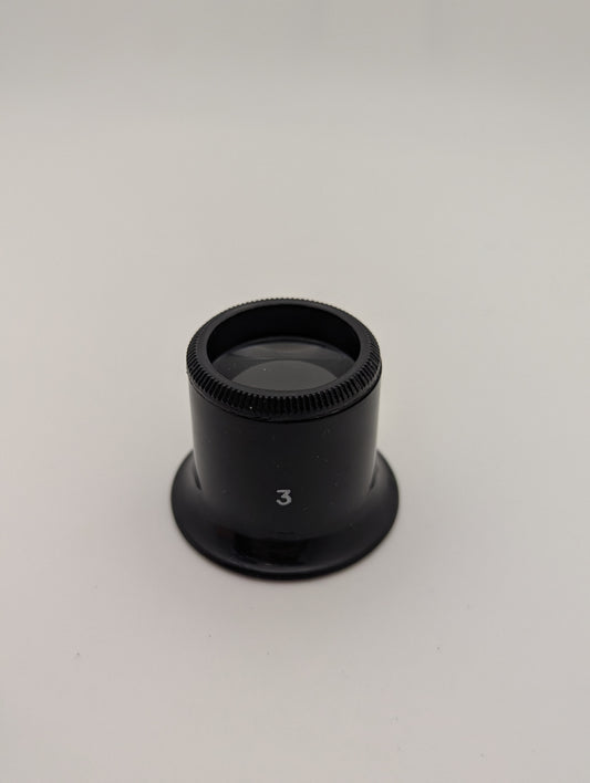 MKS 15710 Kizumi-Uhrmacherlupe No. 3.0 (ca. 4,4-fach) – Okularlupe für Übersichts- und Gehäusearbeiten | Meikosha, Made in Japan