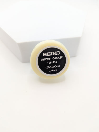 SEIKO A-MY451 Silicone Grease TSF-451 (500,000 cSt), 4 g – Gasket Grease for Watch Cases | Original SEIKO Japan