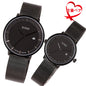 Soue A Basics Schwarz x Schwarz x Schwarz Milanaise, Herren/Damen, Größe 38 mm x 30 mm