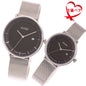 Soue A Basics Silber x Schwarz x Silber Milanaise, Damenmodell, 30 mm
