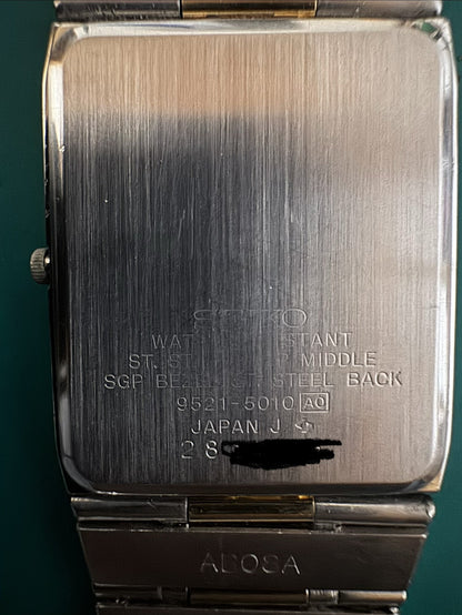 Seiko Dolce 9521-5010 – High Precision Quartz (August 1982)