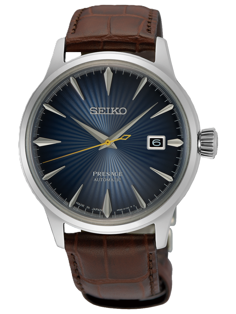 Seiko Presage Cocktail „Blue Moon“ SRPK15J1 – Automatik mit dunkelblauem Zifferblatt