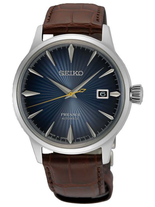 Seiko Presage Cocktail „Blue Moon“ SRPK15J1 – Automatik mit dunkelblauem Zifferblatt