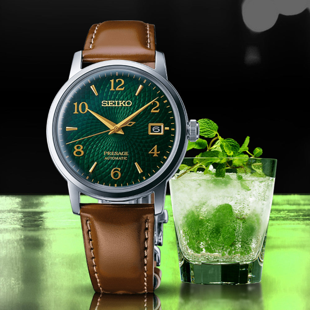 Seiko Presage SRPE45J1 – Cocktail Time « Mojito »