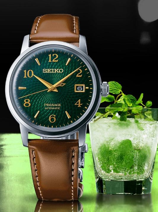 Seiko Presage SRPE45J1 – Cocktail Time « Mojito »
