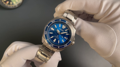 Seiko Prospex Samurai „Save the Ocean" Special Edition SRPD23K1 – Automatik Diver's 200 m, gebraucht, Box & Garantiekarte (blanko)