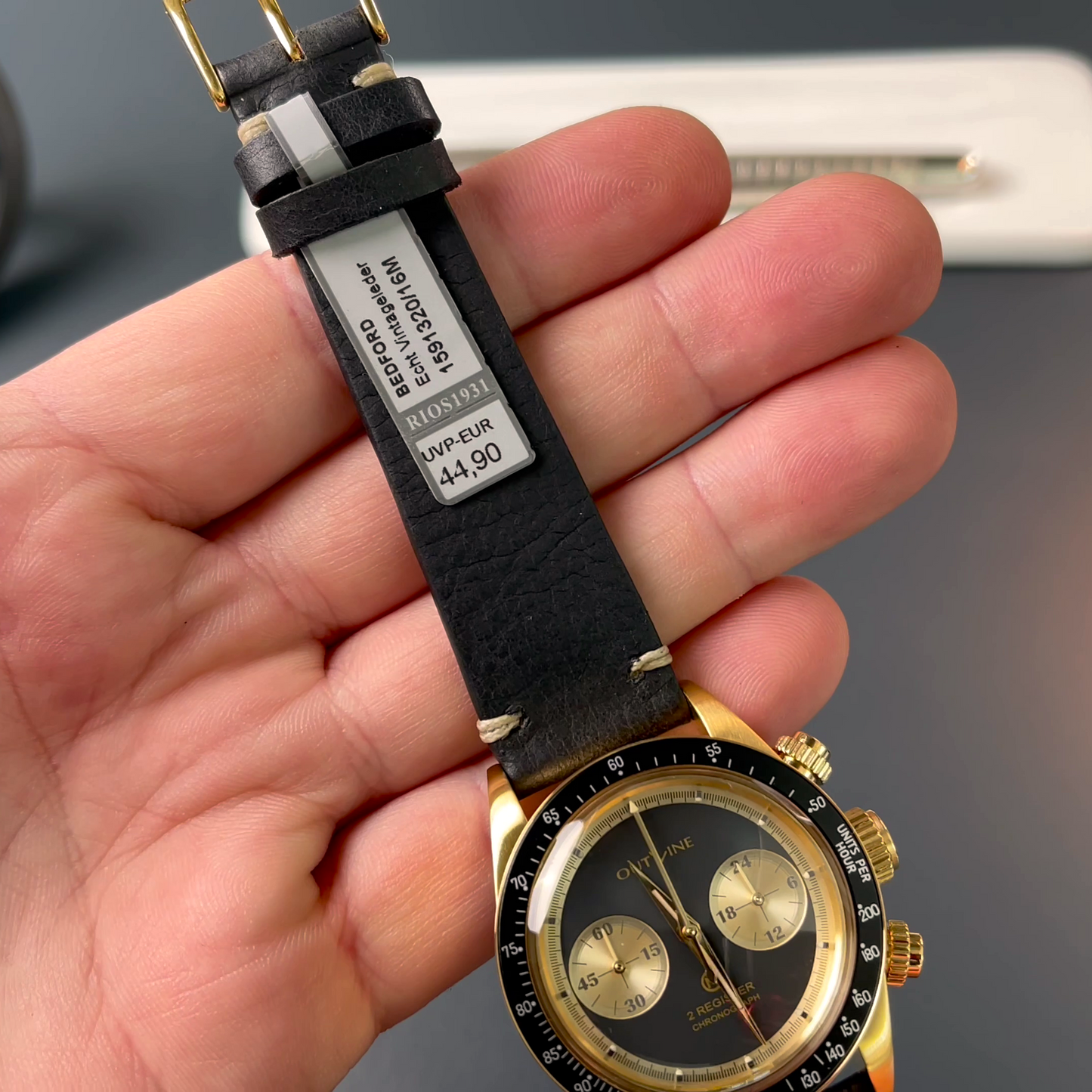 Outline 2 Register Chrono Series I TiCTAC 40th Anniversary (Sonderedition) - Set inkl. Lederarmband