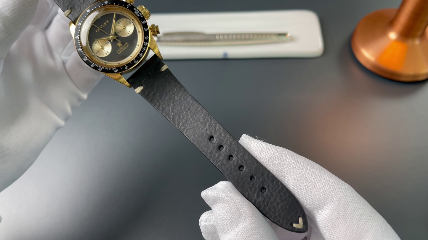 Outline 2 Register Chrono Series I TiCTAC 40th Anniversary (Sonderedition) - Set inkl. Lederarmband