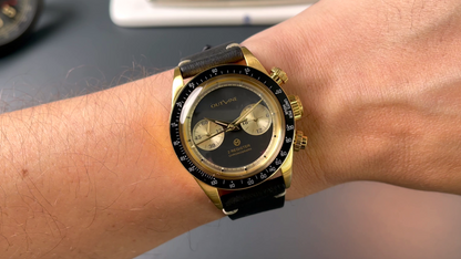Outline 2 Register Chrono Series I TiCTAC 40th Anniversary (Sonderedition) - Set inkl. Lederarmband