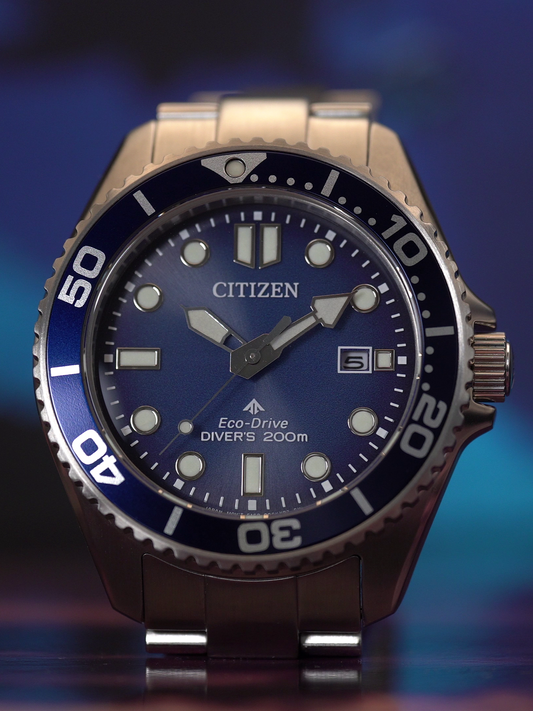 Citizen BN0260-54L – Einzelstück - Foto-Uhr in neuwertigen Zustand