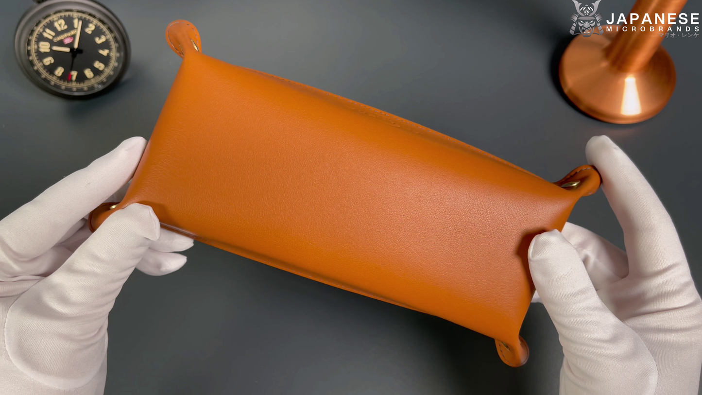 Plateau exclusif pour montres et bijoux – pièces uniques fabriquées à la main à partir de tissus de kimonos japonais originaux, modèle Japan the Wave, 24 x 12