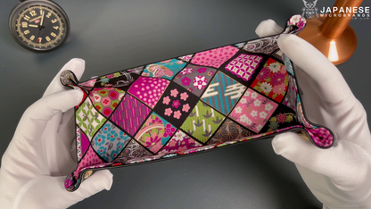 Plateau exclusif pour montres et bijoux – Modèle Japan Patchwork 24 x 12