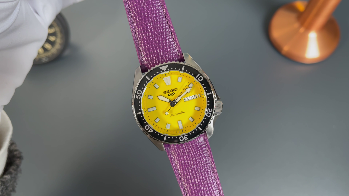 Seiko 5 Sports SRPL87K1 "Murasaki Sun" – Japanese Microbrands Special Edition